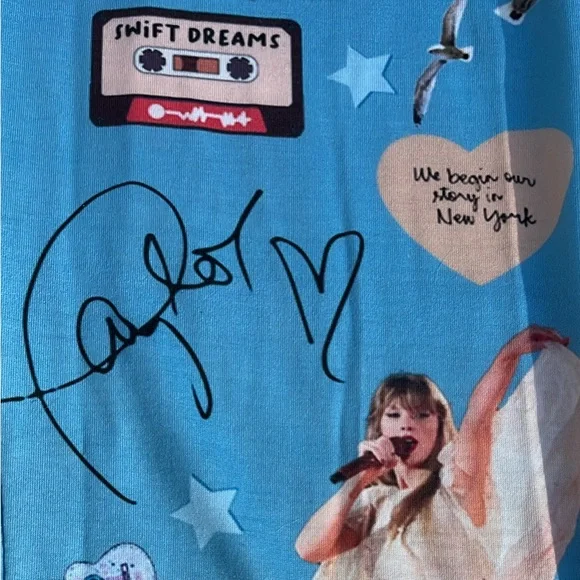 Taylor Swift Pajama Pants Large - Picture 2 of 3